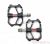 Педали CycleTrack K-11 Black