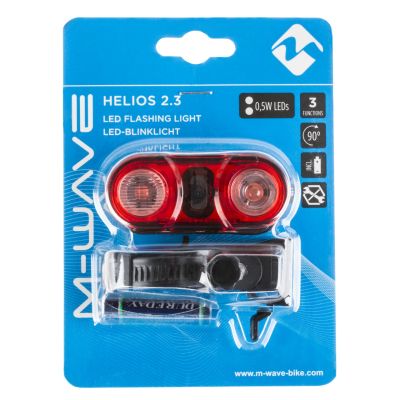 Велофонарь задний M-Wave Helios 2.3 5-221037