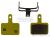 Тормозные колодки Baradine DS-10S Semi-Metal SHIMANO, TEKTRO