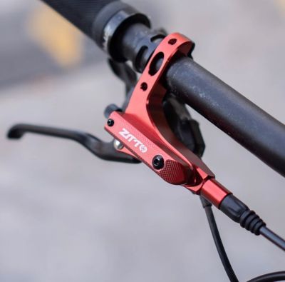 Комплект дисковых тормозов ZTTO 4-Piston Disc Brake Set фиолетовые