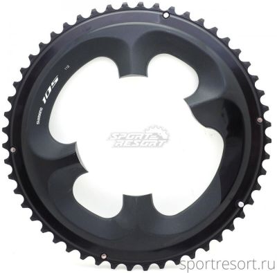Звезда Shimano 105 50T-MS BCD110 для FC-R7000 черная