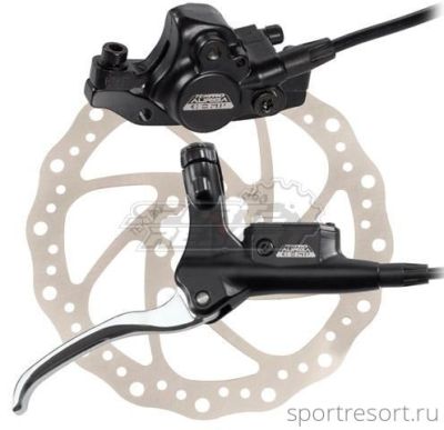 Тормоз дисковый Tektro Auriga Comp задний (диск 160) Black