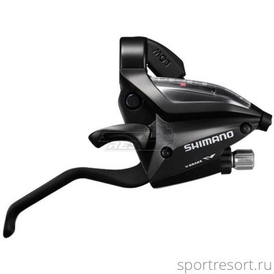 Ручка Dual Control Shimano Tourney ST-EF500 (7ск, черная) без упак.