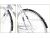 Крылья SKS Raceblade 18-23mm (28") White 10097