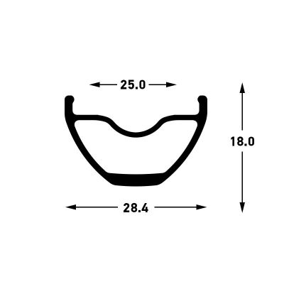 Обод Stans NoTubes ZTR Crest S2 27.5" (584х25mm) 32H
