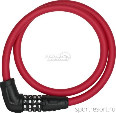 Велозамок ABUS Numerino 5412C/85 кодовый (красный) 05-0020012
