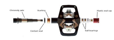 Педали LOOK X-TRACK EN-RAGE Plus SPD Black