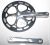 Шатуны SHUN SHING SS-8122W (53T, 175mm) Silver