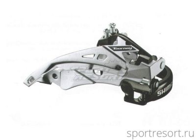 Переключатель передний Shimano Tourney FD-TY700 (3х7/8ск, 66-69°) без упак.