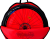 Сумка-чехол для колеса Veloangar №5 Черный с красными элементами Veloangar №5