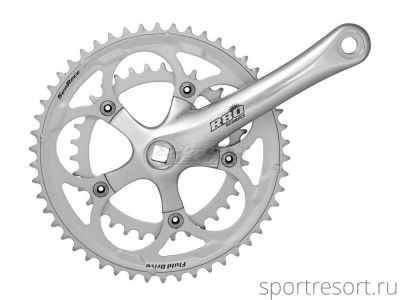 Система SunRace FCR86 8ск (50/34Т, 170mm) серебристые