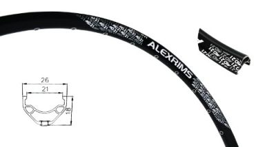 Обод Alexrims MD21 26" (559x21mm) 36H Black