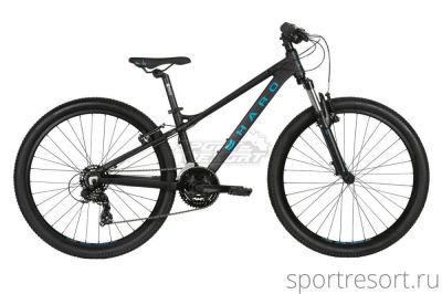 Велосипед Haro Flightline One Kids 26" 2021 черно-синий 13" Flightline One Kids 26-black-blue