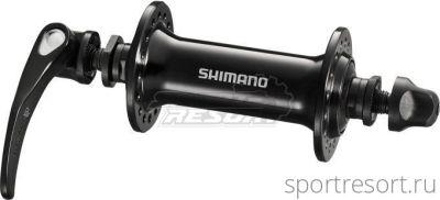 Втулка передняя Shimano Sora HB-RS300 (32H, QR 133mm, черная)